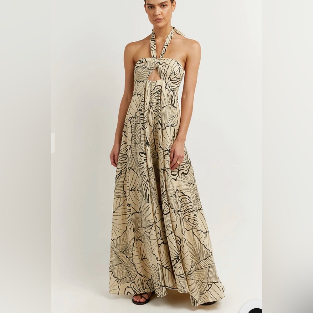 Dissh Malta Halter Maxi Dress